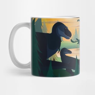 D is for Dinosaurs Mug